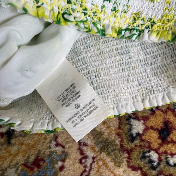 Alice and Olivia Callico Blouse Sz Medium - Picture 7 of 12